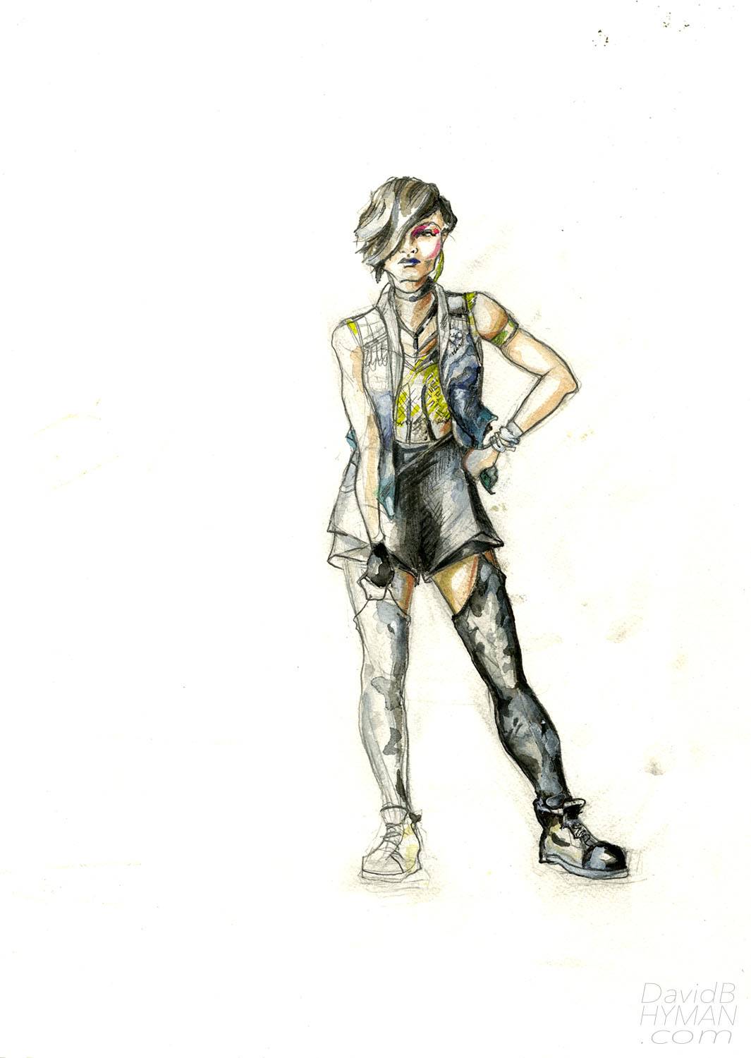 David B Hyman The Dance Crew: On the Floor rendering