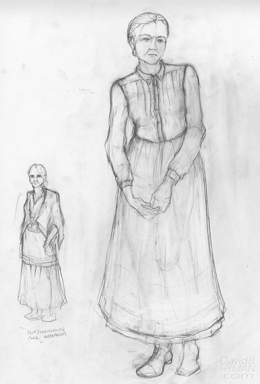 David B Hyman Orange, Hat & Grace rendering