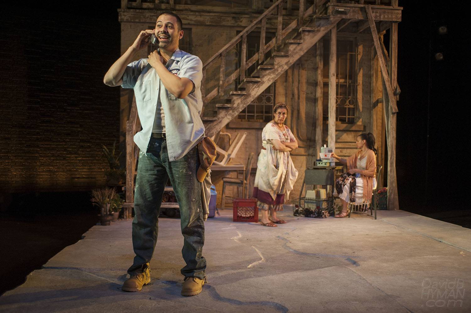 David B Hyman Mojada production photo