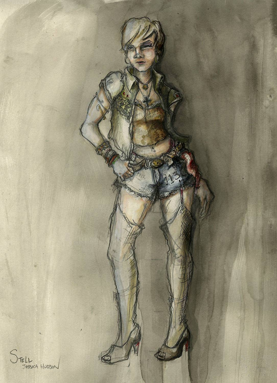 David B Hyman Pony rendering