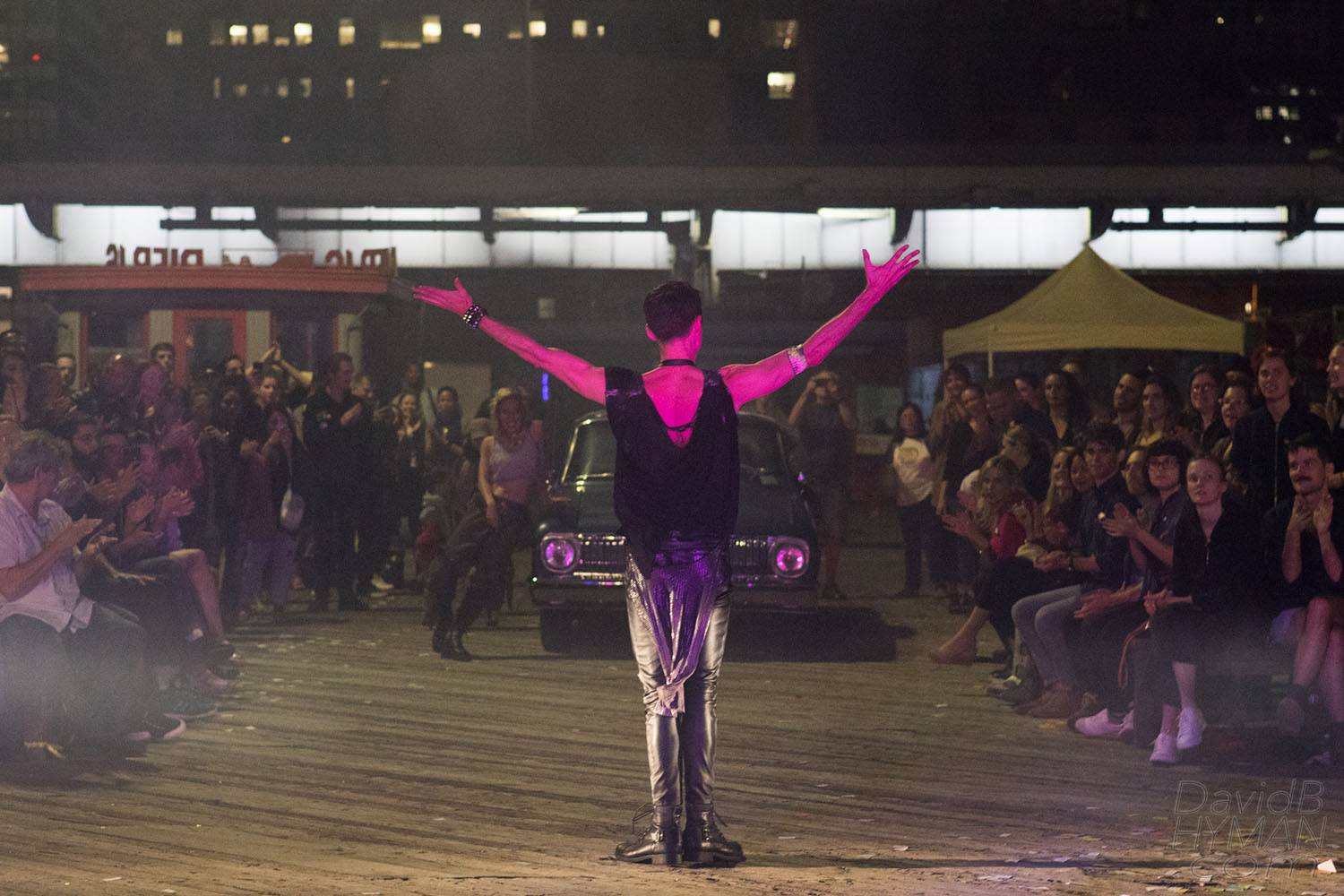 David B Hyman The Dance Crew: Wet Clutch production photo