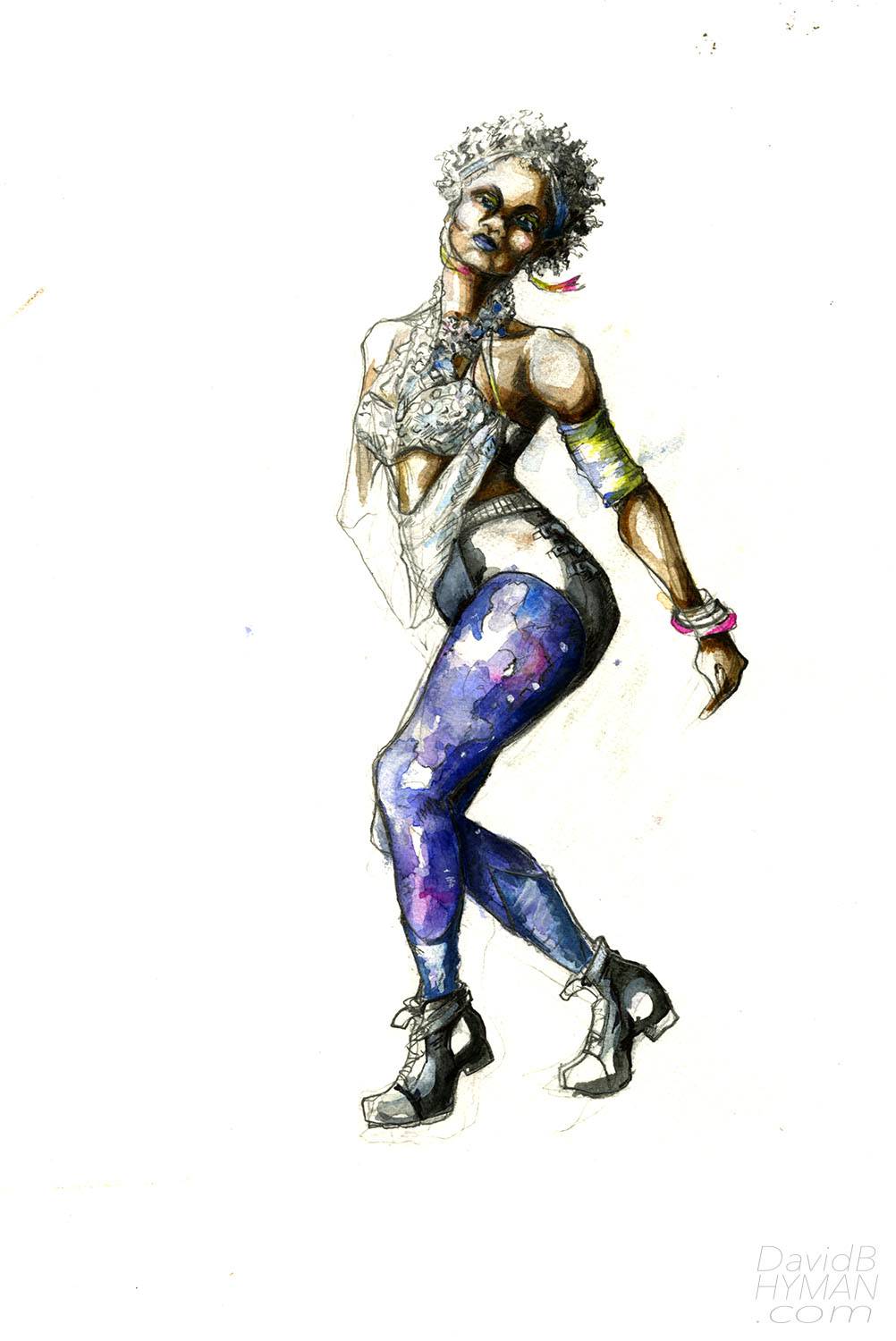 David B Hyman The Dance Crew: On the Floor rendering