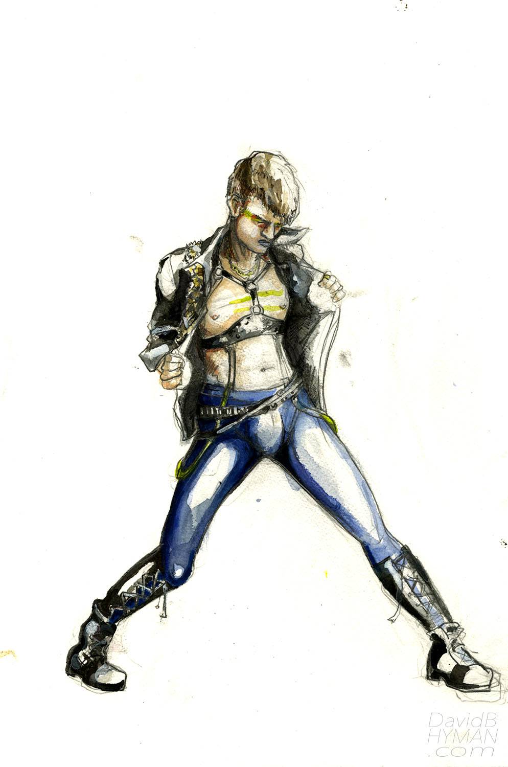 David B Hyman The Dance Crew: On the Floor rendering