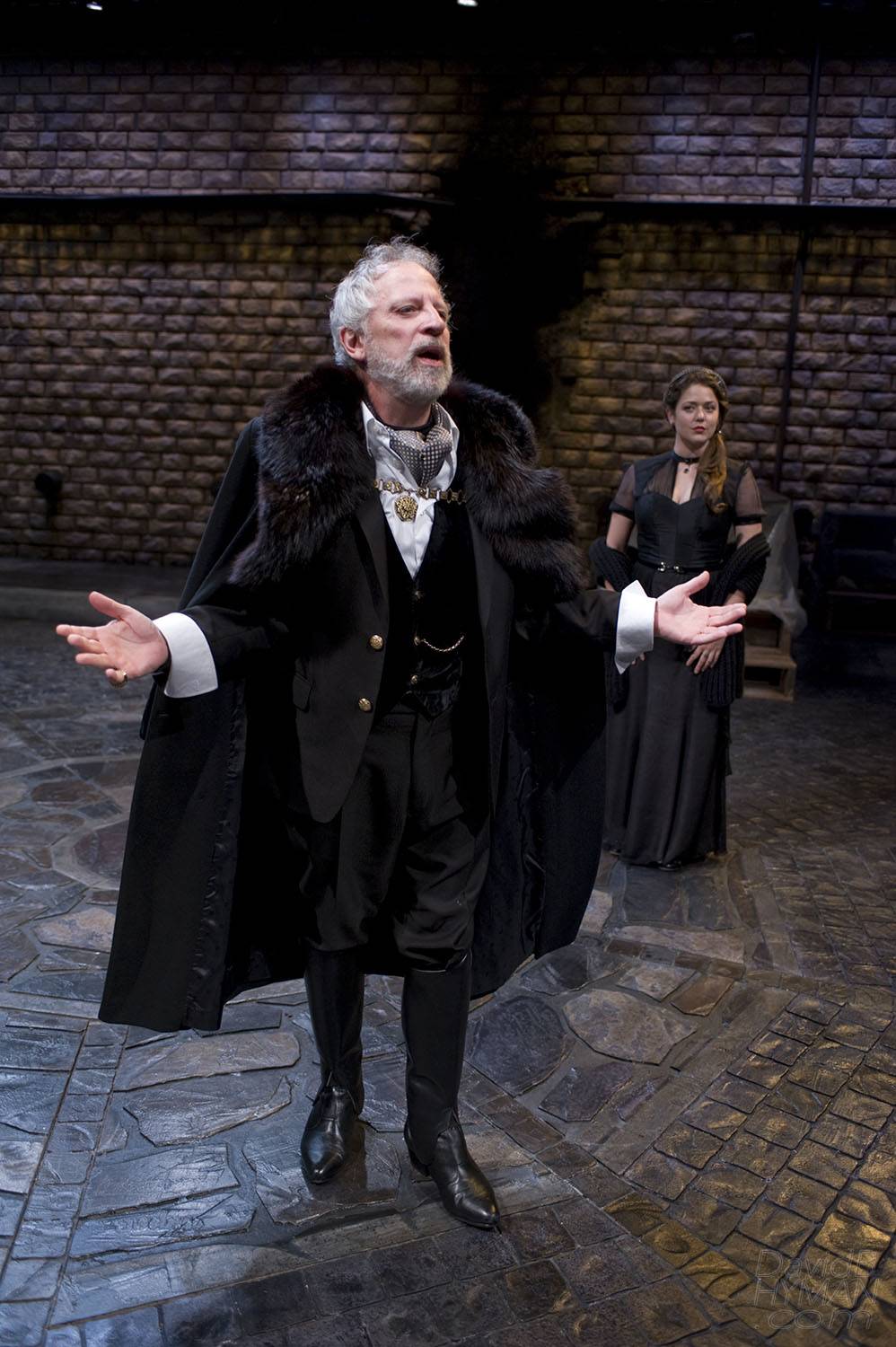 David B Hyman Hamlet production photo