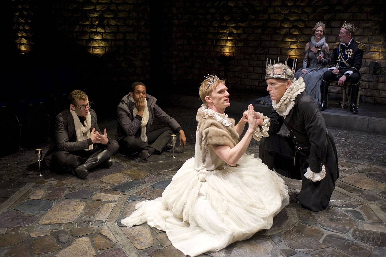 David B Hyman Hamlet production photo