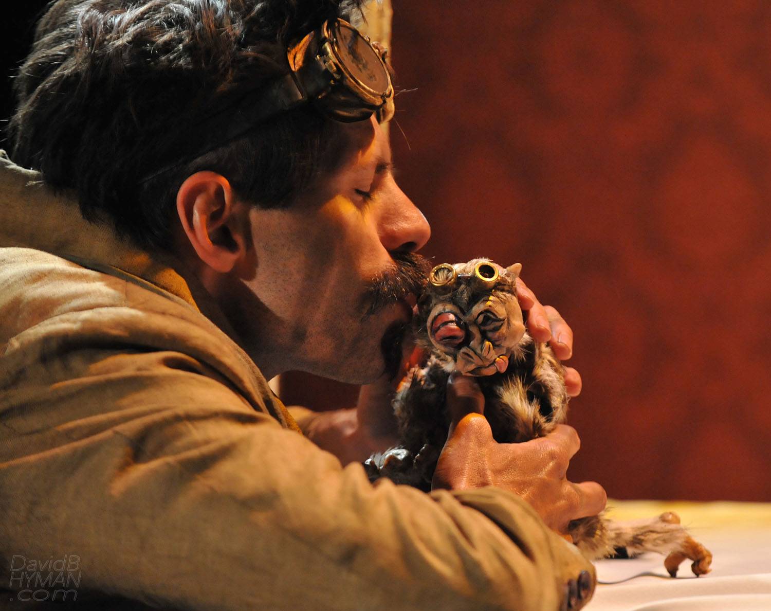 David B Hyman Heddatron production photo