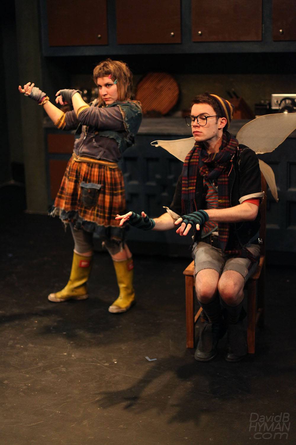 David B Hyman Medea with Child production photo