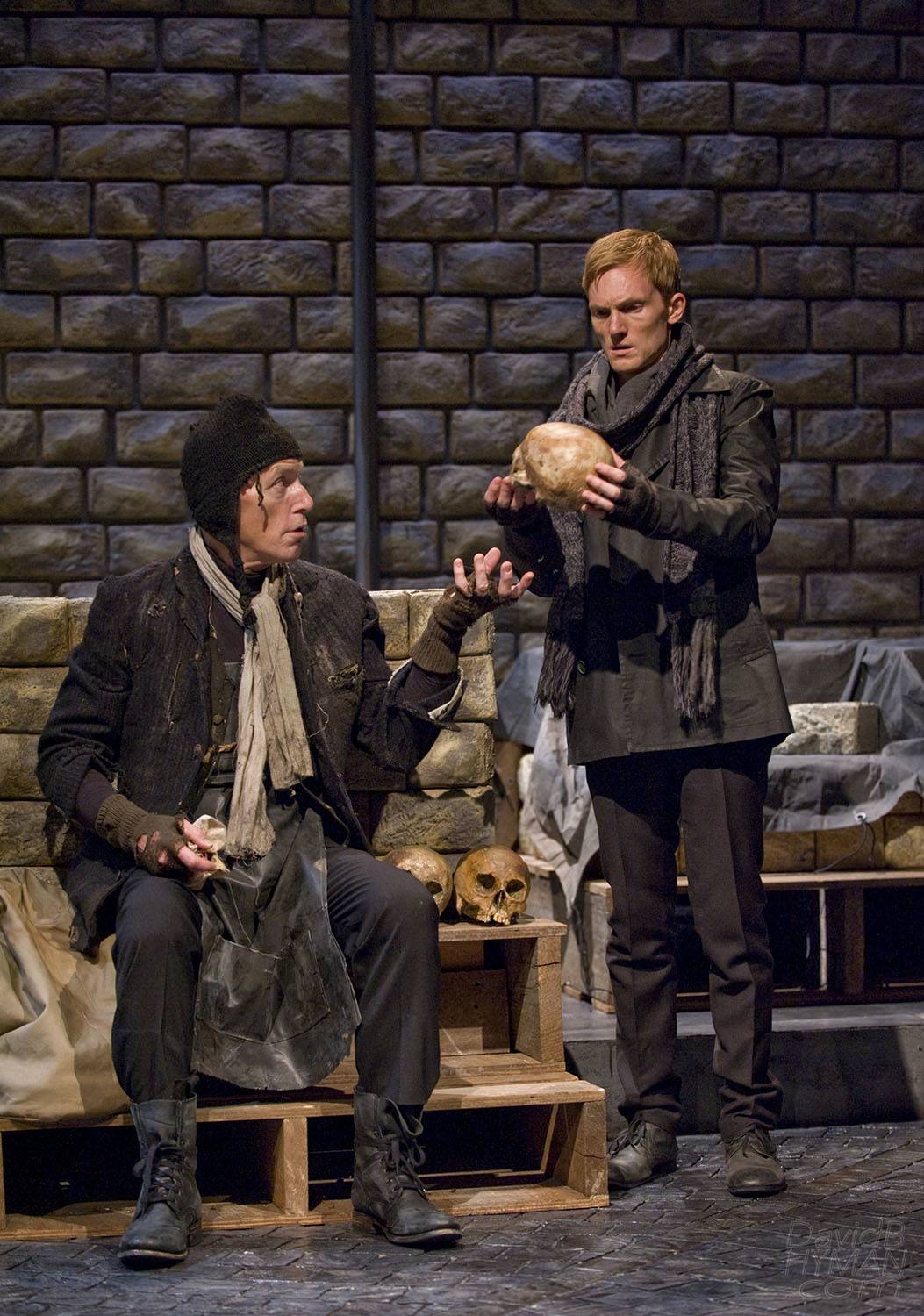David B Hyman Hamlet production photo