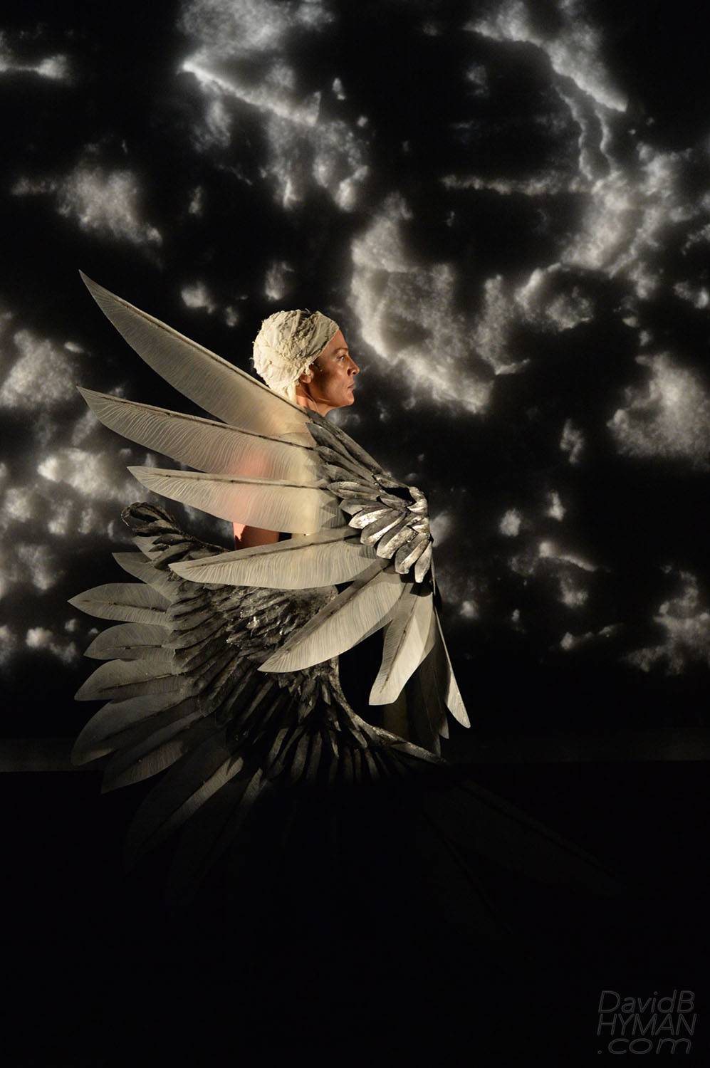 Angels in America wings production photo