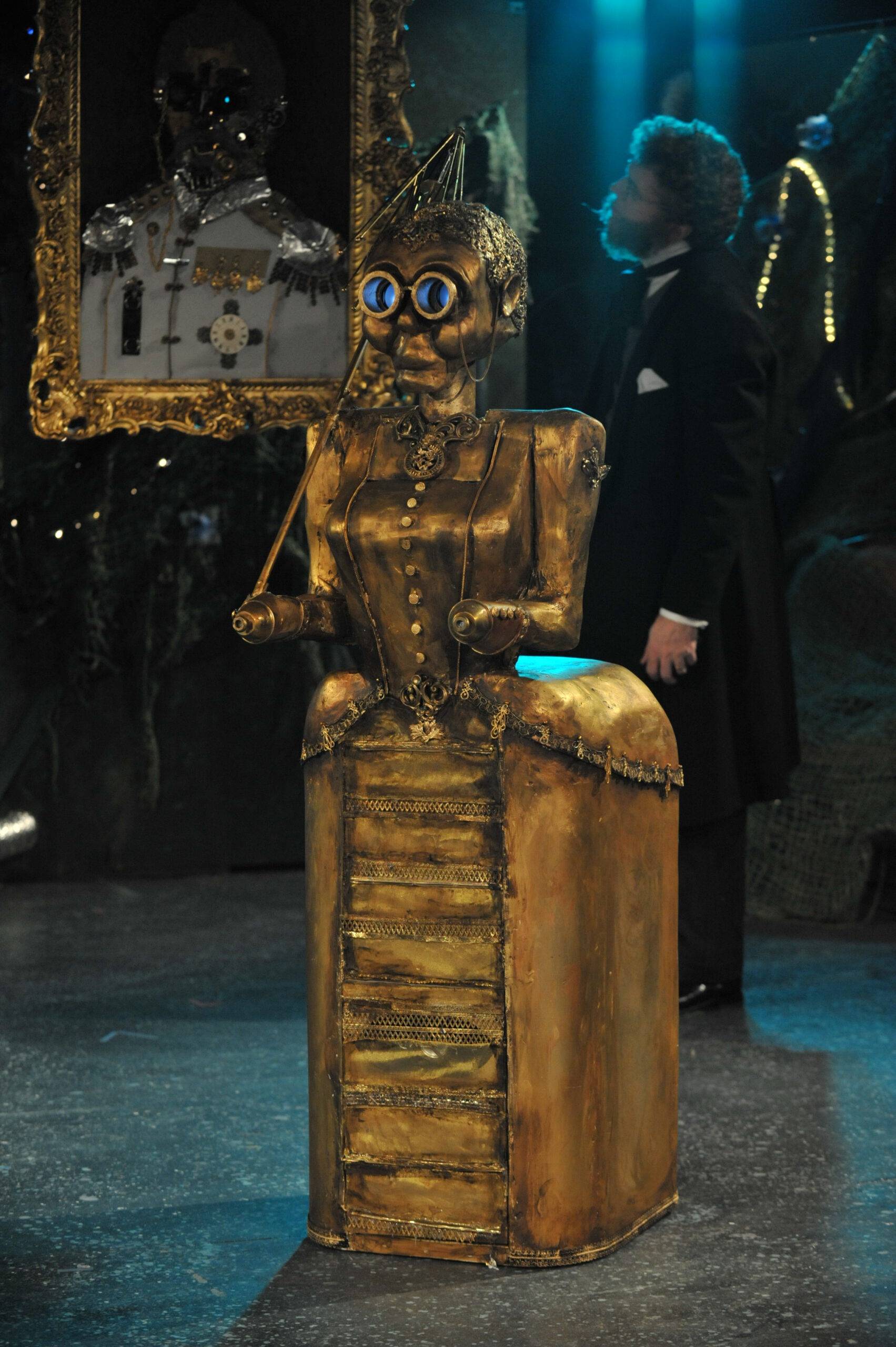 David B Hyman Heddatron production photo