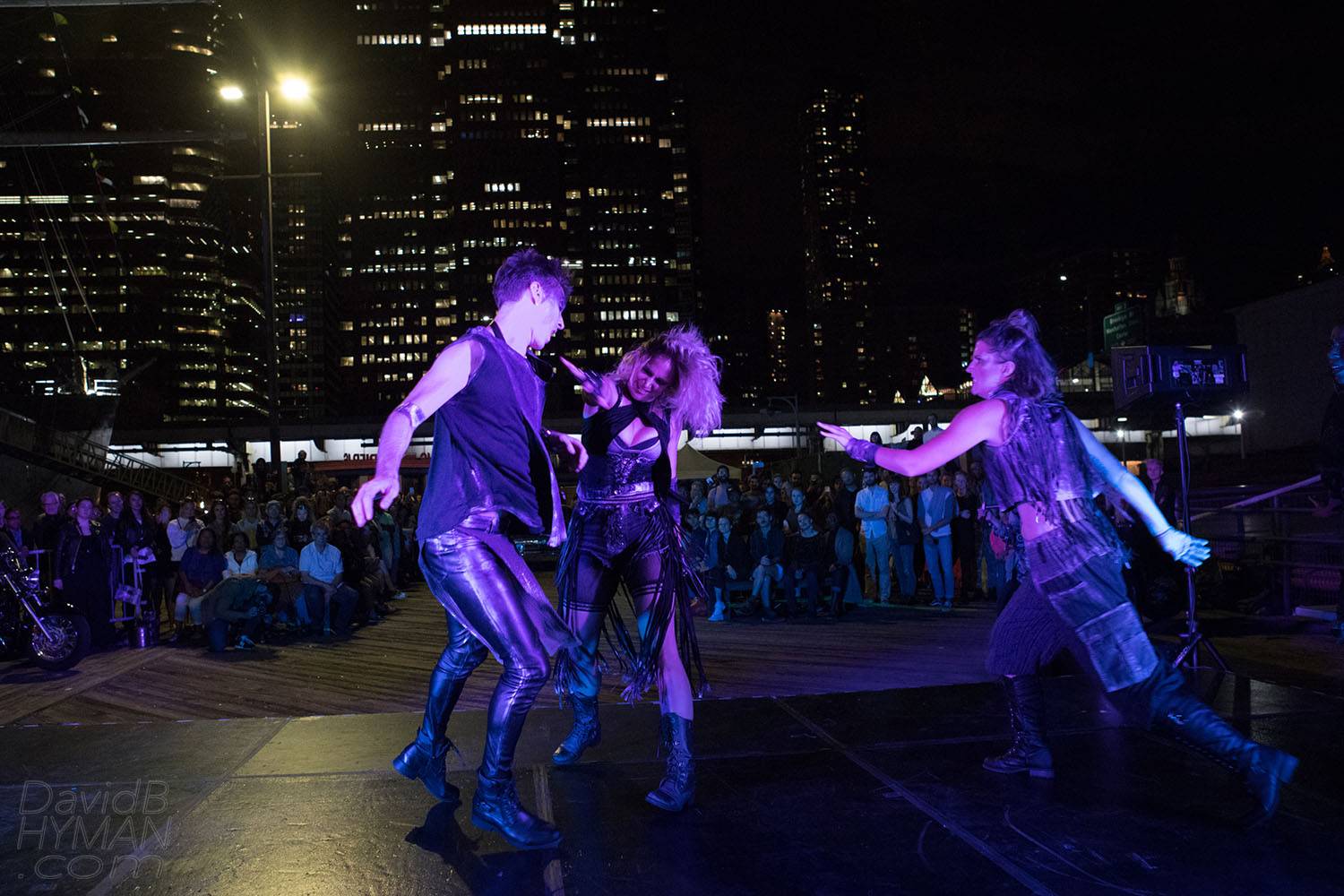David B Hyman The Dance Crew: Wet Clutch production photo