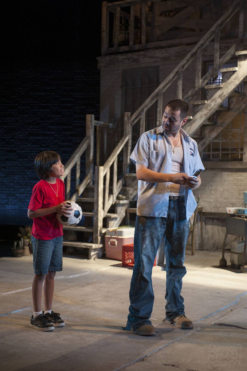 David B Hyman Mojada production photo