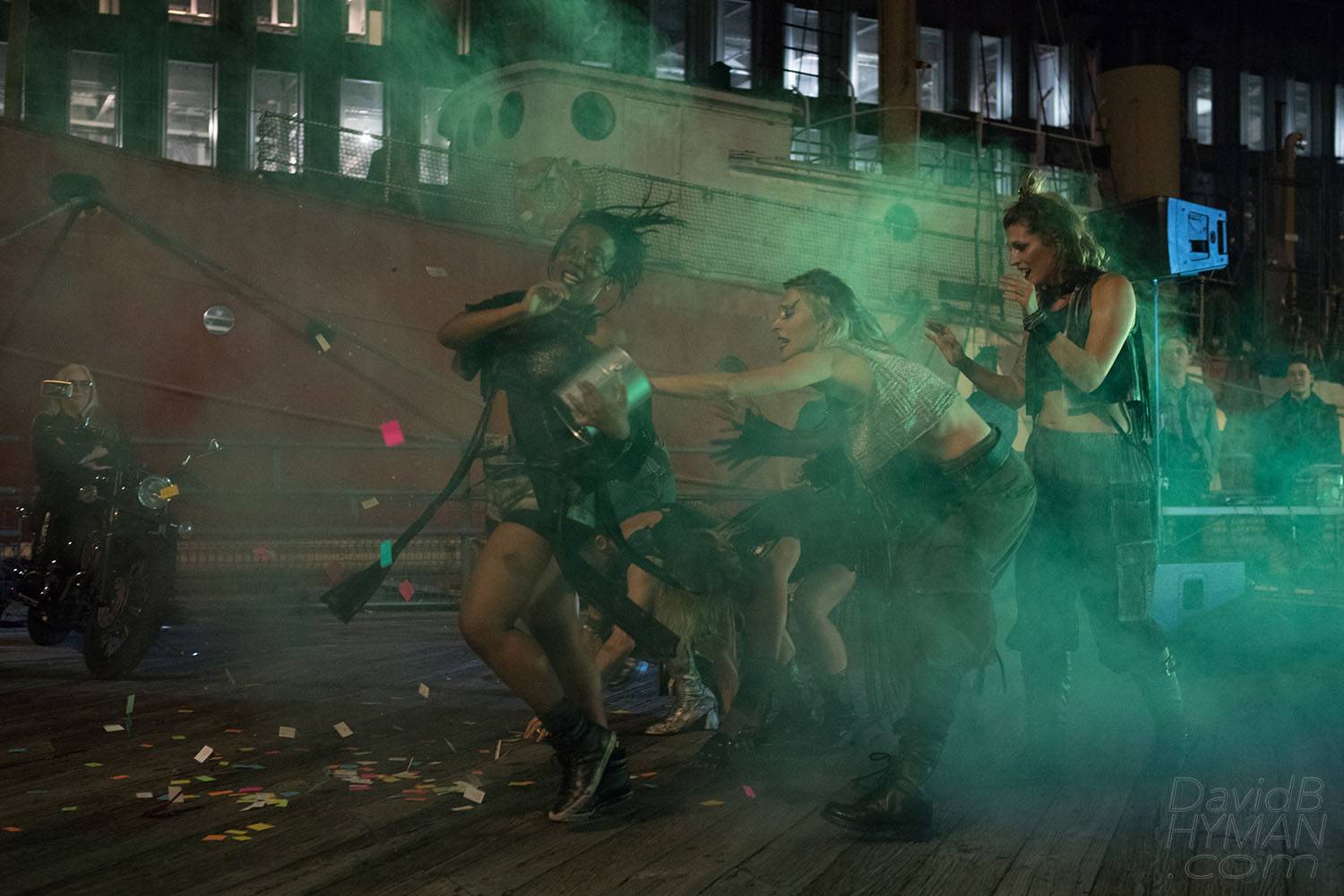David B Hyman The Dance Crew: Wet Clutch production photo