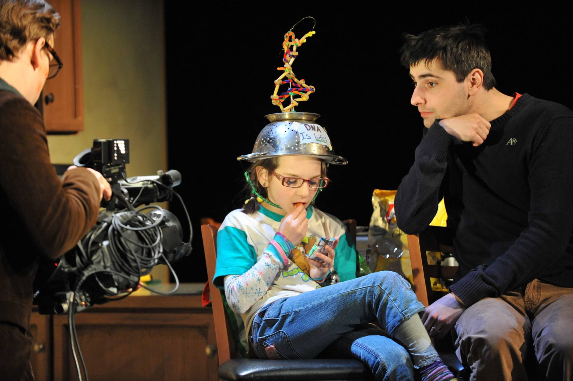 David B Hyman Heddatron production photo